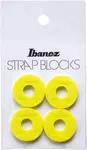 Ibanez Silicone Strap Block 4 Pieces/Set - Yellow