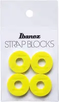 Ibanez Silicone Strap Block 4 Pieces/Set - Yellow