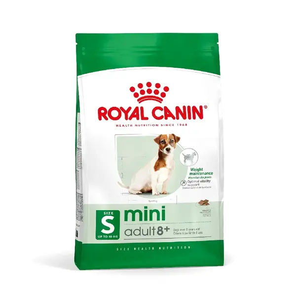 Royal Canin Mini Adult 8+ - granule pre starnúce psy malých plemien 2 kg