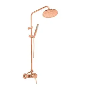RAV SLEZÁK Seina sprchový systém zlatá ružová kartáčovaná se982.5/7-61zrk SE982.57ZRK