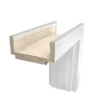 Obložková zárubňa DRE 80 cm borovice bílá pre hrúbku steny 18-20 cm ľavá O6BB80L8