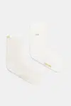 Ponožky Calvin Klein 2-pack dámské, béžová barva, 701232094