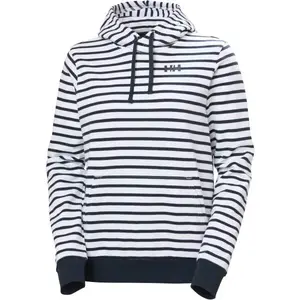 Helly Hansen W CORE GRAPHIC HOODIE Dámská bavlněná mikina, bílá, velikost