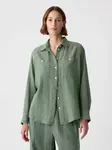 GAP Mušelínová košile oversize - Dámské