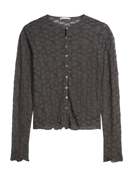 Bershka Blúzka  tmavosivá