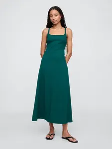 GAP Ribbed midi dress - Women's