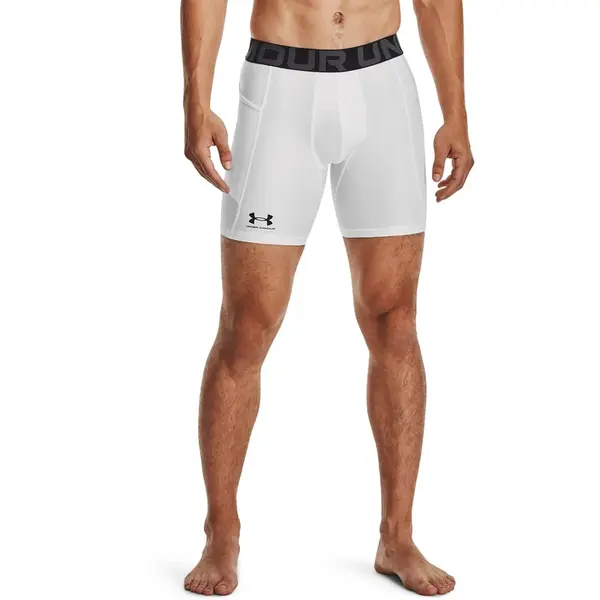 Men's compression shorts Under Armour HeatGear Shorts - white