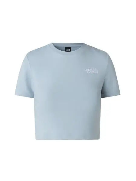 THE NORTH FACE Tričko 'ESSENTIAL'  modrosivá / biela