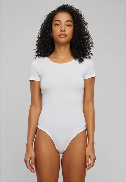 Women's Organic Stretch Jersey Body - White