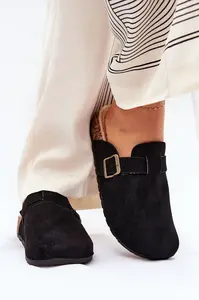 Boto Dámske Šľapky a Na Platforme S Prackou Čierne Selio