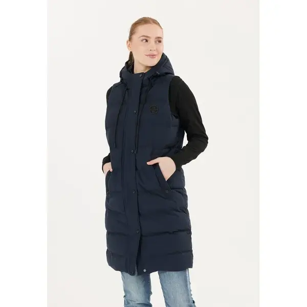 Women's Weather Report Chief W Long Puffer Vest