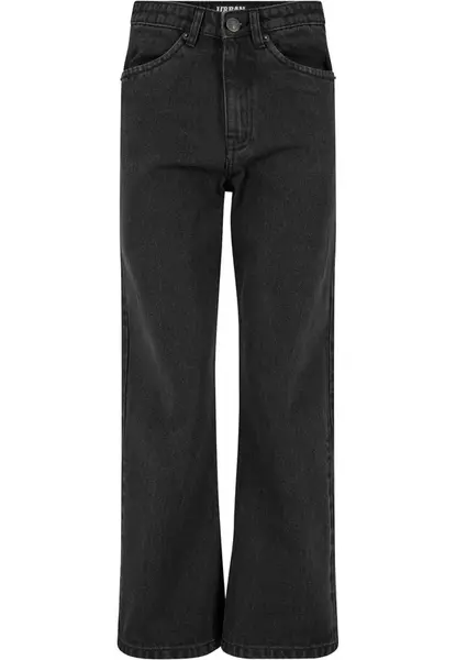 Urban Classics Džínsy  čierny denim