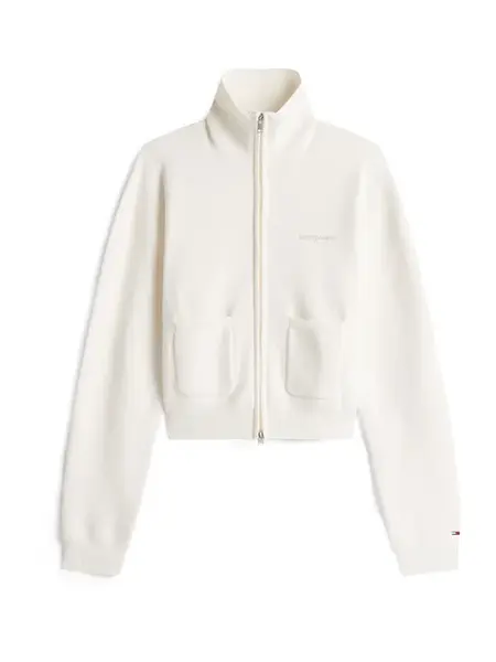Tommy Jeans Kardigán  biela