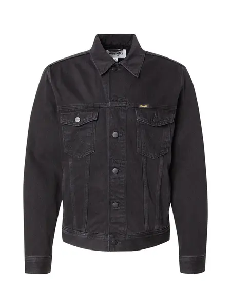 WRANGLER Prechodná bunda 'Classic'  čierny denim