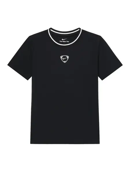 Nike Sportswear Tričko  čierna / biela