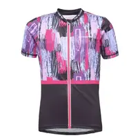 Arcore BEBETO Dievčenský cyklistický dres, čierna, veľkosť 164-170