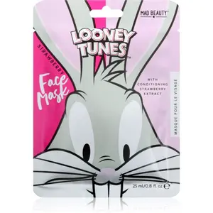 Mad Beauty Looney Tunes Bugs Bunny hydratačná plátienková maska s revitalizačným účinkom 25 ml