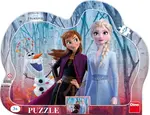 Puzzle Frozen II s Olafem 25 dílků deskové