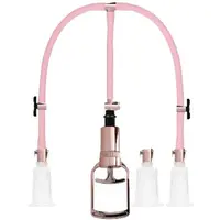 Vákuová pumpa na bradavky a klitoris Rose Gold, Medium