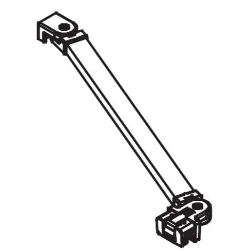 Náhradný diel vzpera SAT Fusion chróm NDSATFUDP9