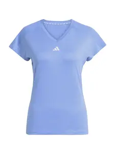 ADIDAS PERFORMANCE Funkčné tričko 'Train Essentials'  modrá / biela