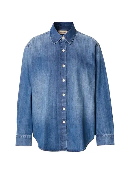 Calvin Klein Jeans Blúzka 'HASTINGS'  modrá