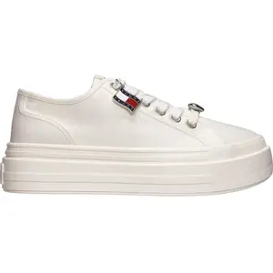 Tommy Hilfiger TJW FLATFORM SNEAKER CHARMS Dámske tenisky, biela, veľkosť