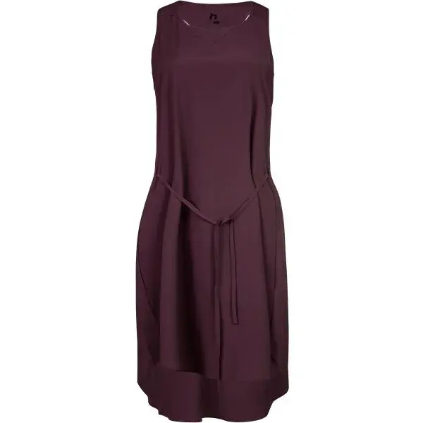 Hannah ELENA Dámske šaty, vínová, veľkosť