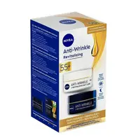 NIVEA krém 55+ denný + nočný 2x50ml