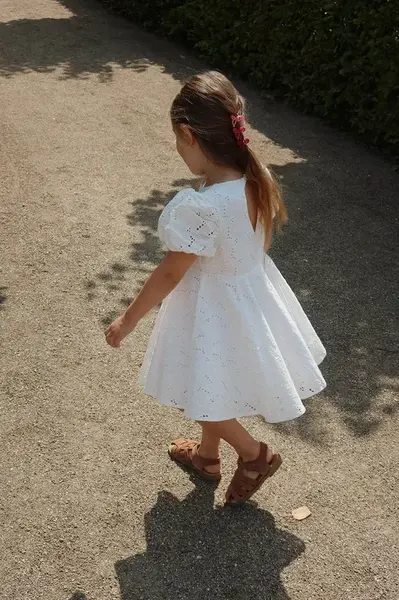 Dětské bavlněné šaty Konges Sløjd GLAISE DRESS GOTS