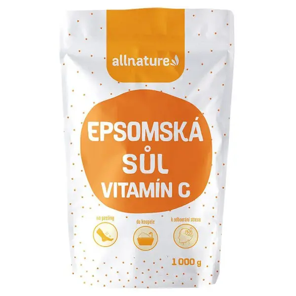 Epsomská sůl s vitamínem C 1000 g