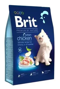 Brit Premium Cat By Nature Kitten Chicken 8kg