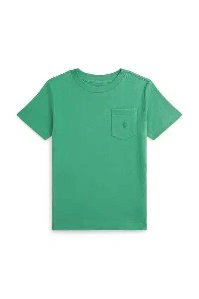 Tričko Polo Ralph Lauren zelená barva, 322970333007