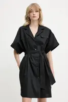 Šaty Liu Jo černá barva, mini, VA5074.TS330