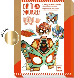 DIY Masky superrobotů k dotvoření