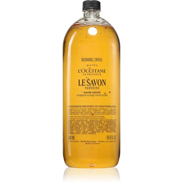 L’Occitane Shea Verbena tekuté mydlo na ruky náhradná náplň 500 ml