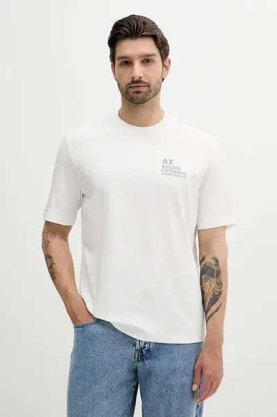 Bavlněné tričko Armani Exchange