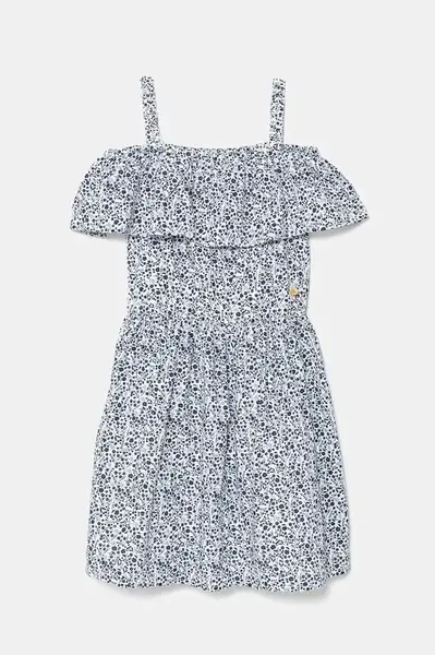 Dětské bavlněné šaty Guess