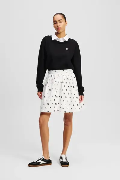 Bavlněná sukně Karl Lagerfeld