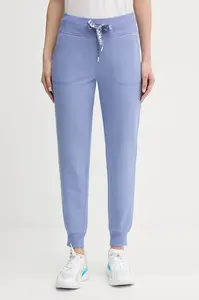 DKNY tepláky dámské bavlněné s elastanem