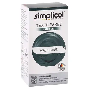 Simplicol barva na textil Lesní zelená 150ml + 400g