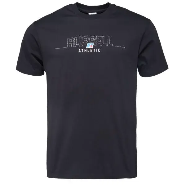 Russell Athletic T-SHIRT Pánské tričko, černá, velikost
