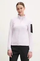 Sportovní mikina Jack Wolfskin Prelight fialová barva, s aplikací, A63790