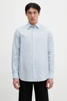 Bavlněná košile Paul Smith pánská, modrá barva, regular, s klasickým límcem, M1R-901U-P02649