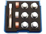 BGS technic Sada na opravu závitů olejových van M15x1,5 mm, 25 dílů - BGS 157