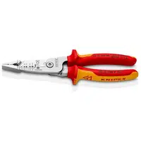 Kleště odizolovací, multifunkční, elektrikářské VDE, délka 200 mm - Knipex 13 76 200 ME