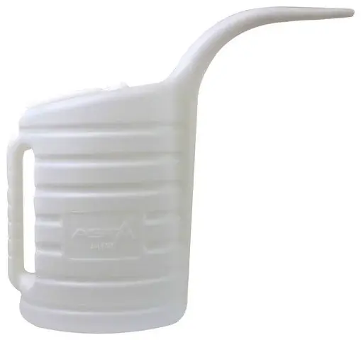 Nádoba - konev na olej, objem 6 litrů, dlouhá hubice - ASTA