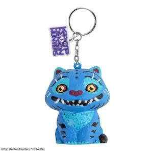 K-pop Demon Hunters Squishy klíčenka (Derpy Tiger)