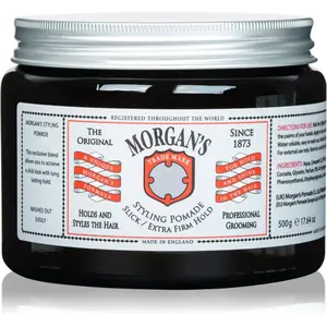 Morgan's Styling Pomade Slick and Extra Firm Hold pomáda na vlasy s extra silnou fixací 500 ml