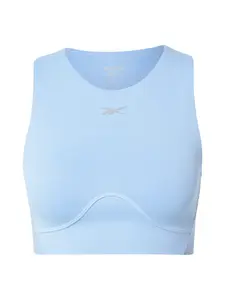 Reebok Športový top  svetlomodrá